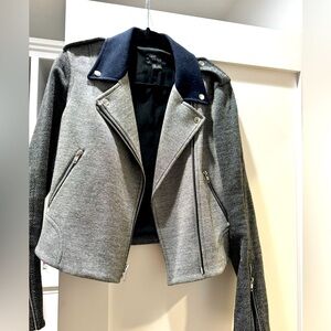 Theory wool biker jacket, excellent condition, Size M